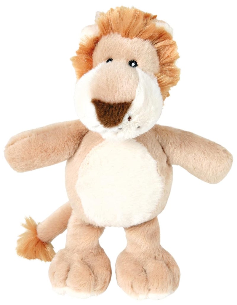 Trixie Lion Plush Toy for Dogs, Soft & Durable with Squeaker, Fun Indoor & Outdoor Play, 22cm Polyester Cuddly Toy - Image 1