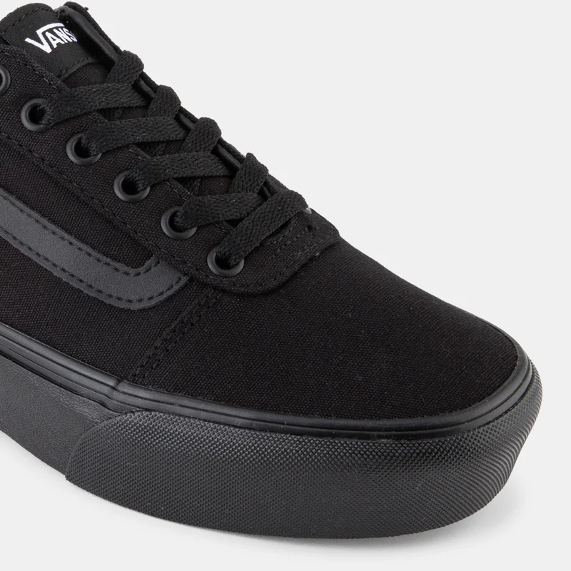 VANS Black Women's Ward Platform Shoes  | Best Price UAE