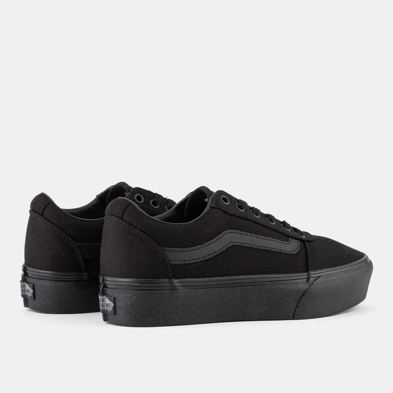 VANS Black Women's Ward Platform Shoes  | Best Price UAE