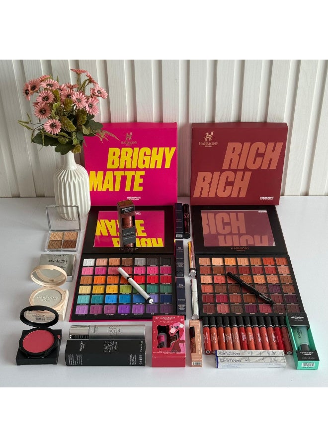 Harmony Beauty's best-selling 27-product range: The perfect cosmetics