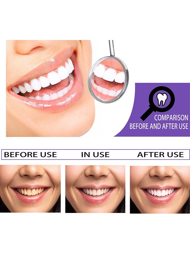 EELHOE Purple Corrector ,Teeth Whitening Toothpaste Whitening Teeth Removing Stains Odor Oral Care - Image 2