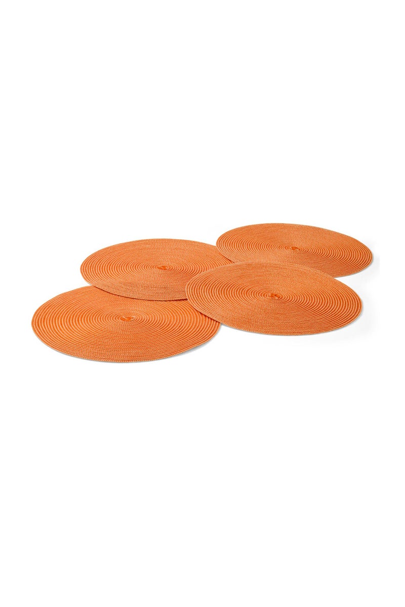 Tchibo 4 Pcs Place Mats, Orange - Image 2