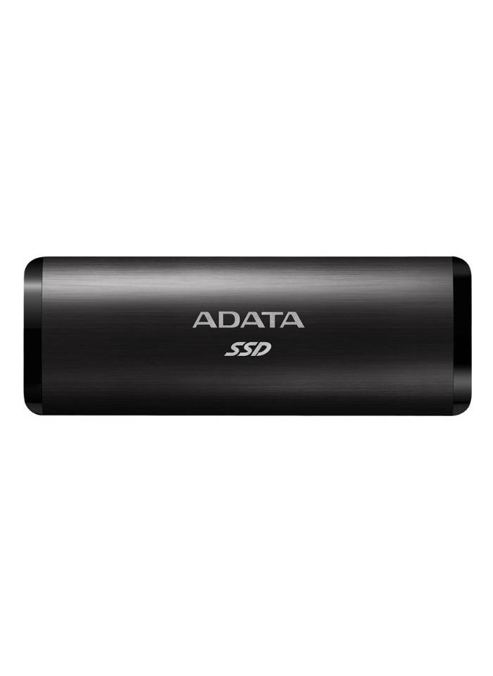 ADATA - SE760 1TB External SSD | Compatible with PS5 XBox Solid State Drive USB Type-C 3.2 Gen 2 | Black - Image 1