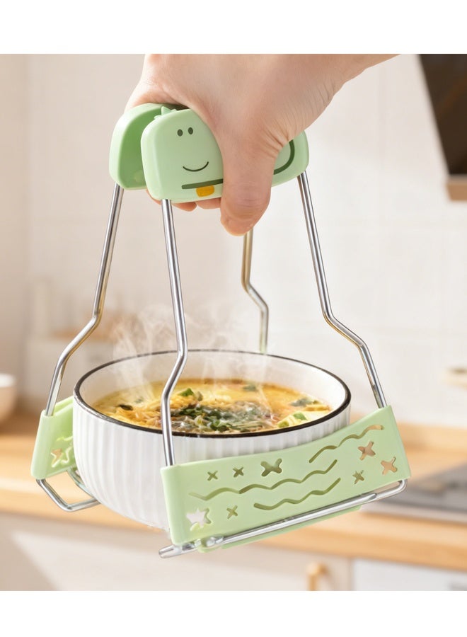 هومستر الصفيحة الساخنة مقبض,الصفيحة الساخنة طبق المقبض,لوحة رفع البخار,لوحة مقبض اللسان,مطبخ مكافحة الحرارة المقبض ,الفولاذ المقاوم للصدأ وعاء المقبض حامل - Image 1