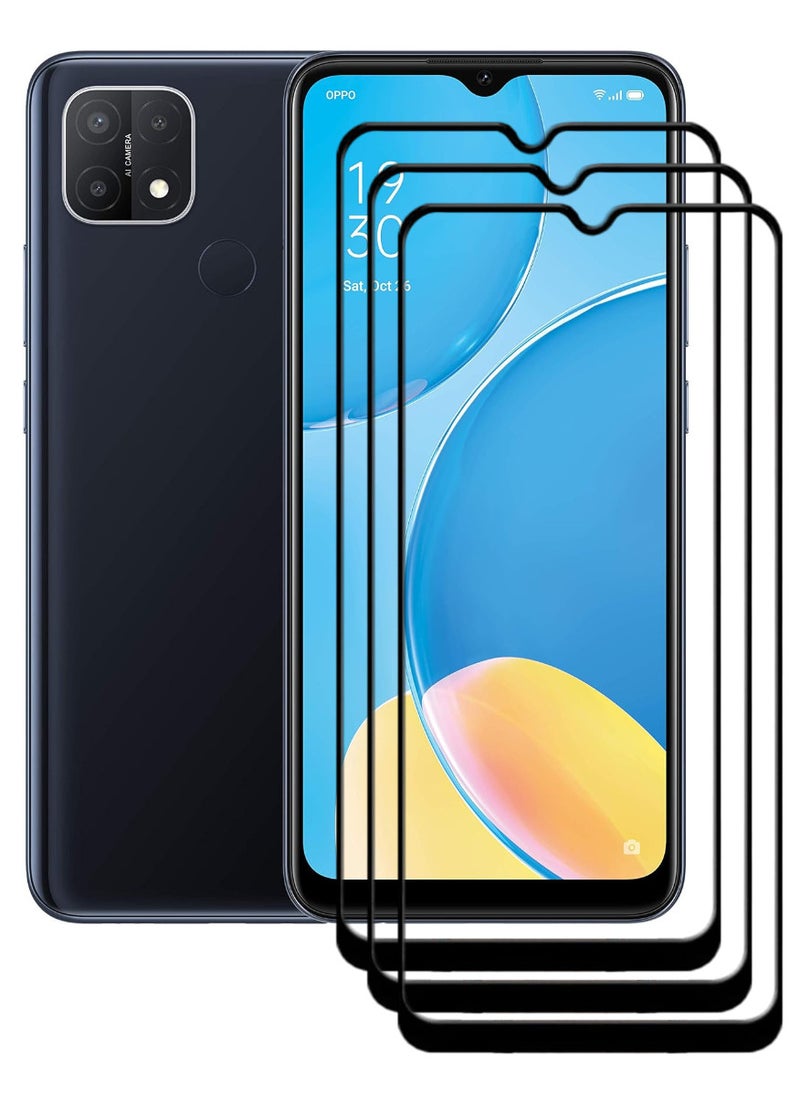 ACLIX 3 Pieces Antistatic ESD Dustproof Premium Quality High Definition Tempered Glass Screen Protector Designed For Oppo A15 - Image 1