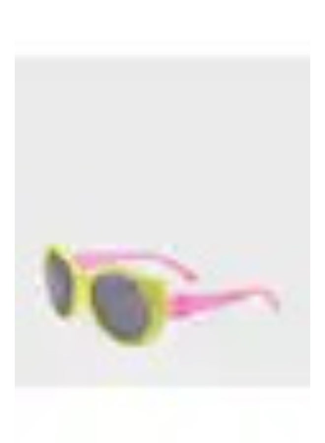 Atom Kids Polarized Sunglasses Pink/Yellow K104-1 - Image 1
