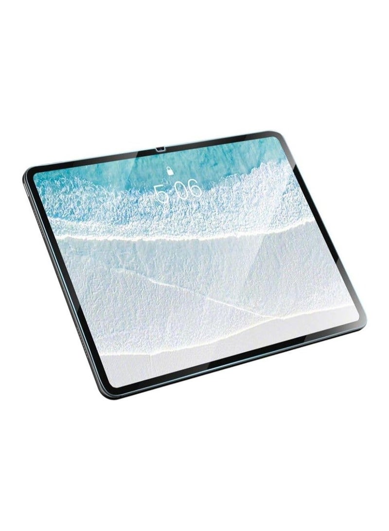 جرين ليون واقي شاشة iPad Pro مقاس 12.9 بوصة / حماية iPad بأناقة / مضاد للخدش / مضاد لبصمات الأصابع / مضاد للكسر / طلاء مقاوم للزيوت / لمسة دقيقة / شفافية فائقة / مناسب للحافظات - شفاف - Image 1