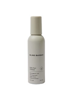 Blind Barber Blind Barber Daily Face Cleanser - Cooling Gel to Foam Face Wash for Men with Juniper & Watermint for Gently Removing Dirt and Cleaning Pores - All Skin Types (5oz / 150ml) 