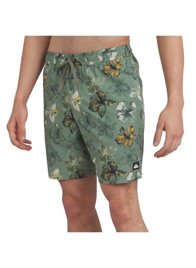 QUIKSILVER Men's Swimwear Regular Fit Stretchable Comfort Liner Swim Trunks (S-XXL) - Image 1