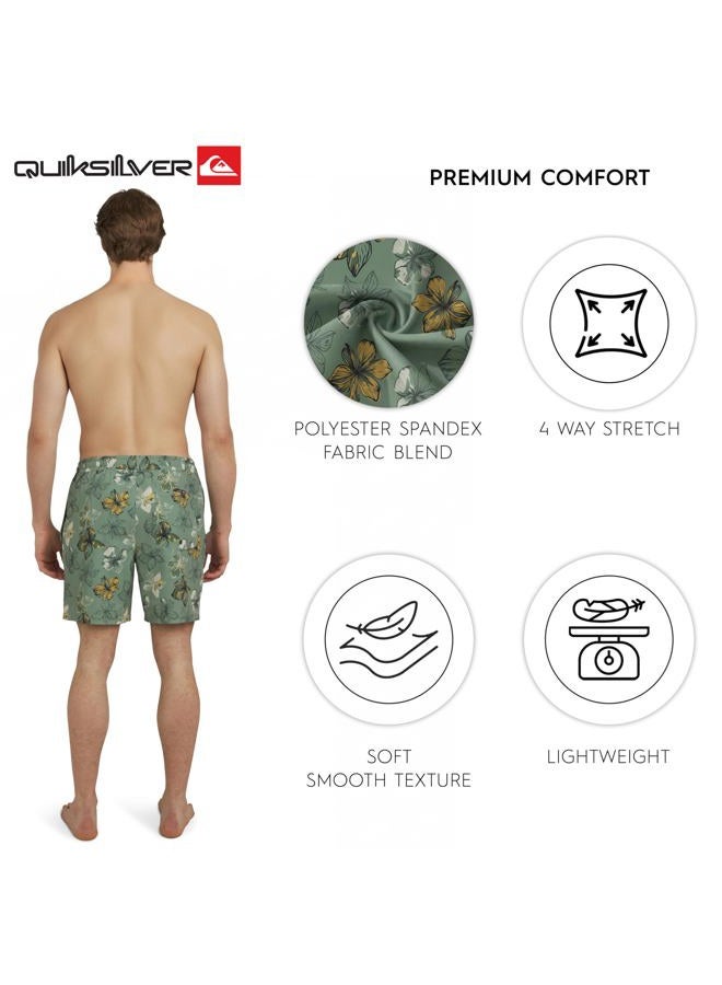 QUIKSILVER Men's Swimwear Regular Fit Stretchable Comfort Liner Swim Trunks (S-XXL) - Image 3