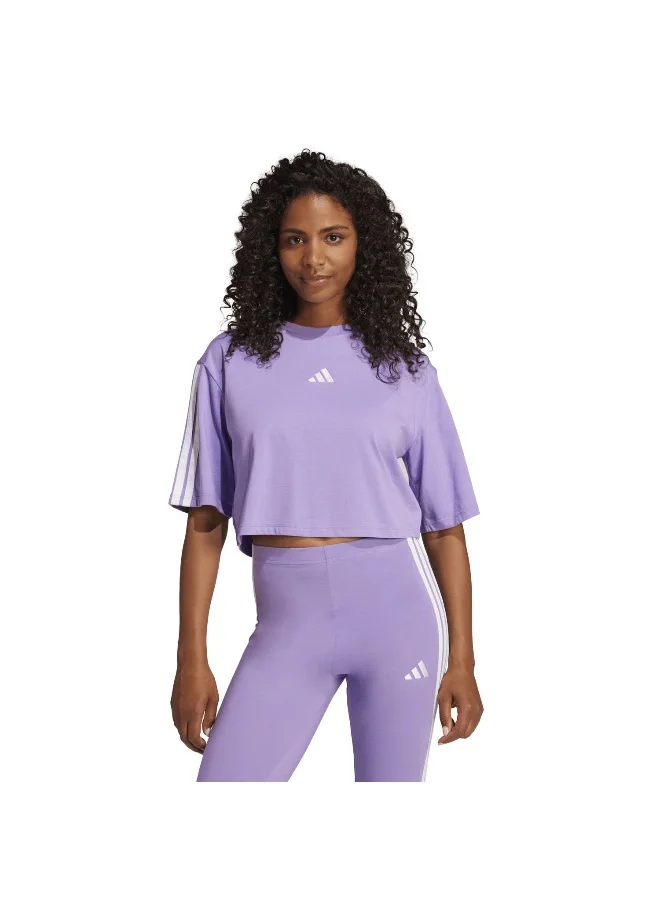 Adidas adidas essentials 3-stripes cotton loose women t-shirt