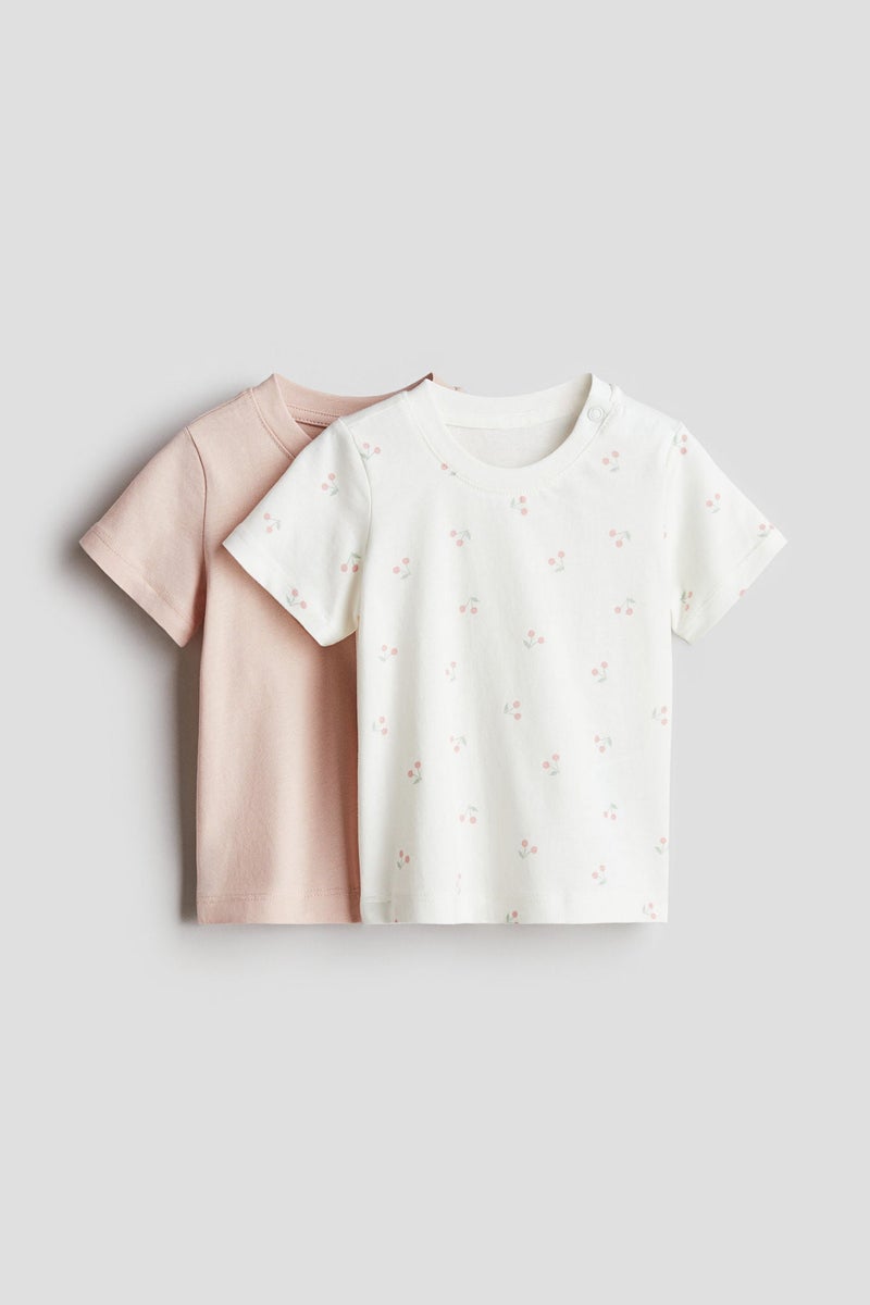 H&M 2-Pack Cotton T-Shirts - Image 1