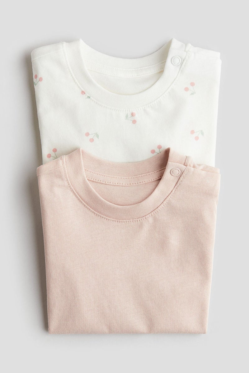 H&M 2-Pack Cotton T-Shirts - Image 2