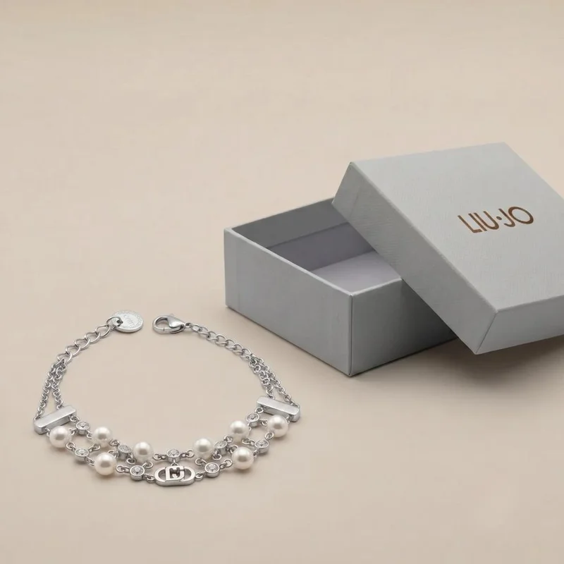 Liu Jo  Liu Jo Luna Silver Bracelet - LJ3172 for Women | Best Price UAE