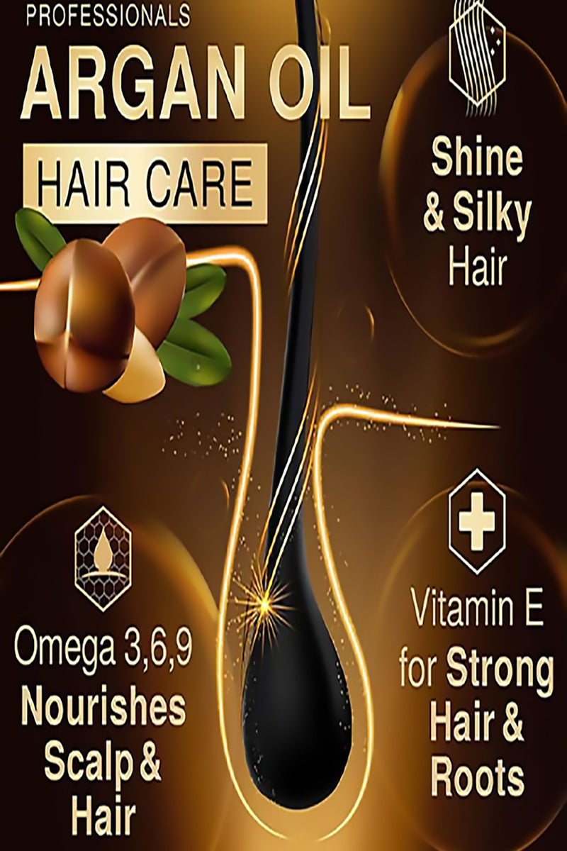 De Luxe Argan De Lux Professional Silver Shampoo 300ml - Image 3