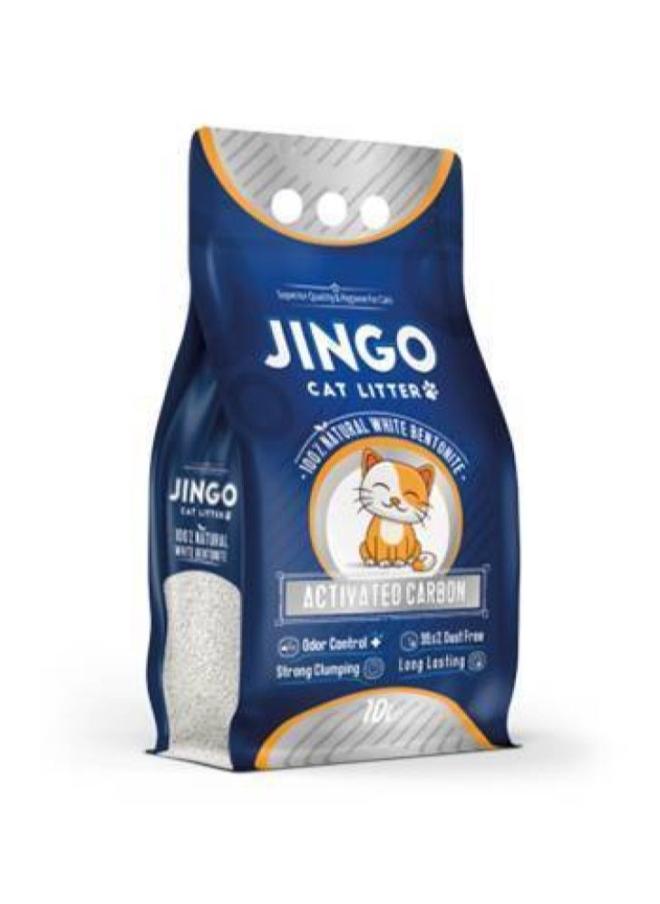 JINGO Jingo Cat Litter with Carbon 20 Liters  - Image 2
