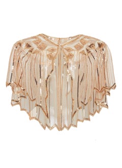 Sequin Beaded Art Deco Evening Cape Shawls and Wraps for Evening Dresses Party Scarf, Women's 1920s Shawl Wedding Party Shawl Scarf Buckle Weddings Accessories for Bride and Bridesmaids