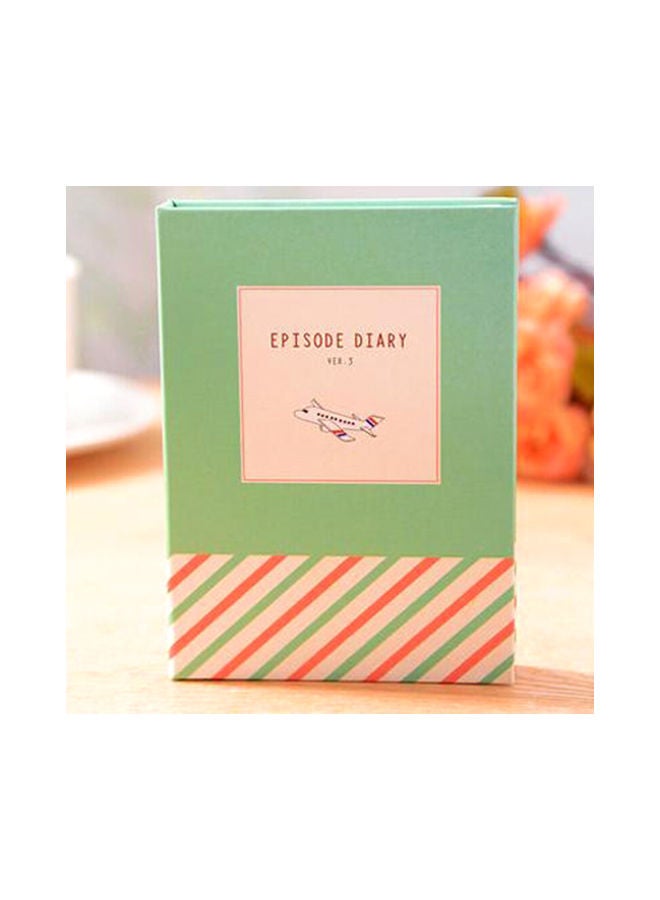 NIBEMINENT Creative Hardcover Diary Notepad Multicolour