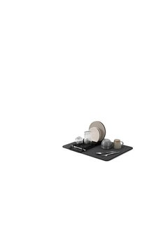 Generic 2-in-1 Compact Dish Drying Rack with Super-Absorbent Microfiber Mat – Space-Saving, Hygienic, and Stylish Kitchen Matt  - Image 1