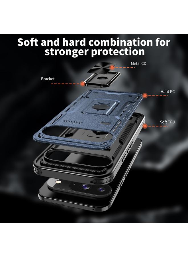 اس-توب جراب لهاتف Google Pixel 9 Pro XL مزود بحلقة من البولي يوريثين الحراري الهجين من البولي يوريثين الحراري - Image 4