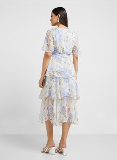 ELLA Floral Print Dress  - Image 2