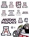 PartyKandy University of Arizona Stickers for Gift Car Water Bottle Laptop and Phone for UA Football Fans and University Graduates Arizona Wildcats - Image 2
