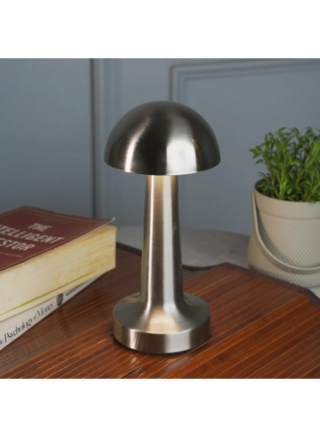 CHRONOS مصباح طاولة LED بدون سلك كرونوس دوم (ذهبي) - قابل لإعادة الشحن عبر USB مع تحكم باللمس قابل للتعتيم مع 3 ألوان ضوء قابلة للتعديل لمصباح الطاولة للفندق، المقهى، المطعم أو المنزل بجانب السرير، في المنتصف أو لتناول الطعام - Image 5