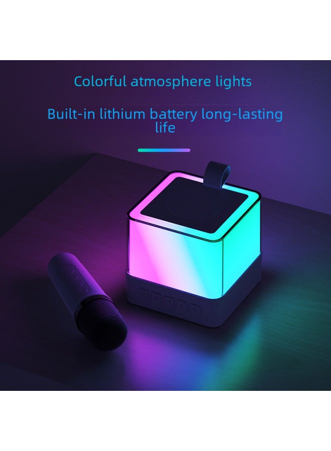 نيوترل سماعة بلوتوث K12 مع ميكروفون لاسلكي، مجموعة كاريوكي للعائلة، نظام صوتي متكامل لـ KTV، موديل Y1BT2301 - Image 3