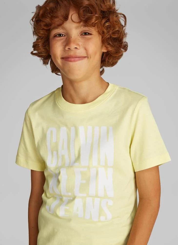 كالفن كلاين جينز SLOGAN GRAPHIC T-SHIRT