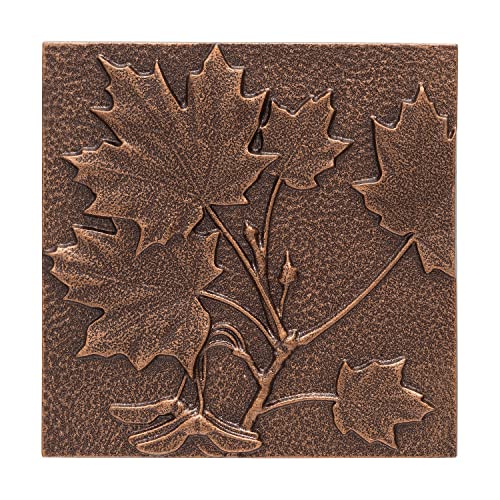 Whitehall Products Maple Leaf Wall Decor, Antique Copper - Image 1