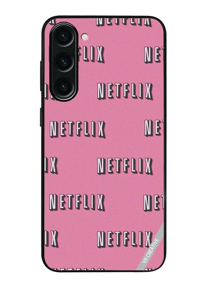 VR CREATIVE Protective Case Cover For Samsung Galaxy S23 Netflix Design Multicolour - Image 1