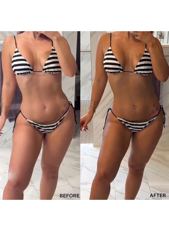 Beauty by Earth - Self Tanner - Usa Made With Natural & Organic Ingredients, Moisturizing Self Tanning Lotion With Aloe Vera & Coconut For A Natural Glow, Streak-Free Fake Tan, Medium To Dark - Image 1