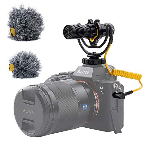 Deity V-Mic D4 Duo Dual Capsule Cardioid Microphone Camera-Mount Shotgun Mic ​Dual Mono/Stereo Recording Plug and Play with Rycote Shockmount for DSLR Camcorder Smartphone - Image 1
