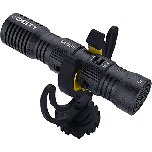 Deity V-Mic D4 Duo Dual Capsule Cardioid Microphone Camera-Mount Shotgun Mic ​Dual Mono/Stereo Recording Plug and Play with Rycote Shockmount for DSLR Camcorder Smartphone - Image 2