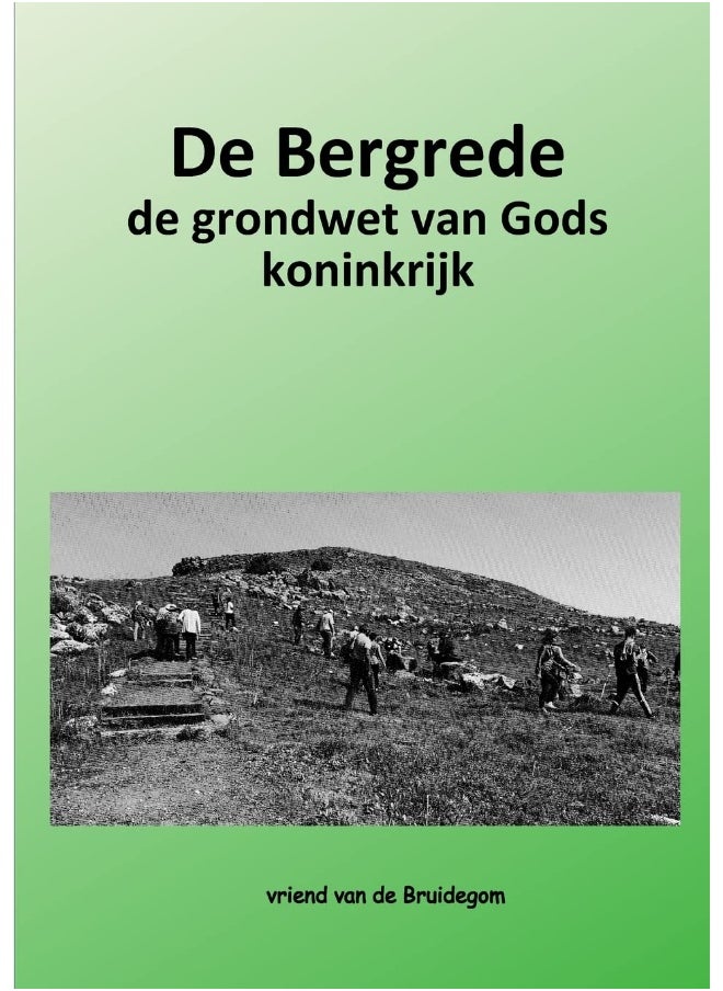 De Bergrede: Vers voor vers bijbelstudie over hoe we groot kunnen zijn in de ogen van God door mee te werken met Zijn genade.  - Image 1