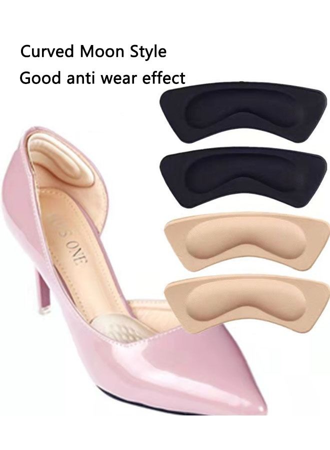 8-Piece Shoe Filler High Heel Cushion Pads Invisible Heel Patch Thickened Anti Wear Heel High Heels Men's and Women's Sponge Pad - Image 4