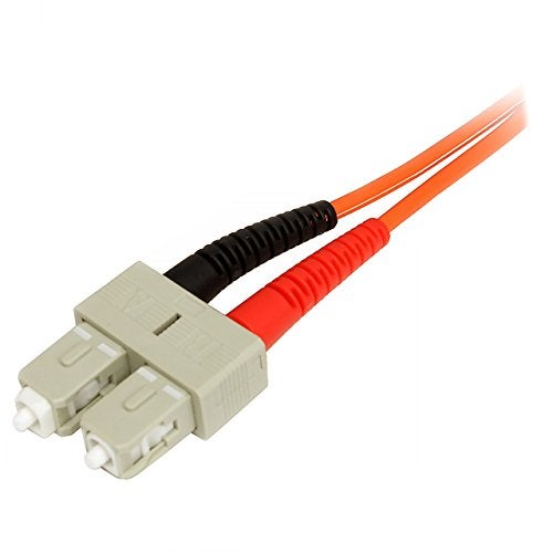 StarTech.com 1m Fiber Optic Cable - Multimode Duplex 50/125 - LSZH Fiber Jumper Cord - LC/SC - Image 3
