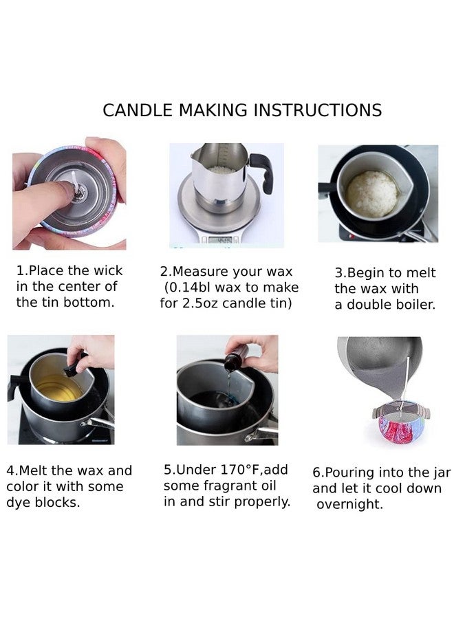 SUPERSUN Candles Making Kit For Adult Christmas Diy Gift For Kid And Beginner Includes Beeswax Essential Oils Dyes And More Diy Candle Making Supplies - Image 5