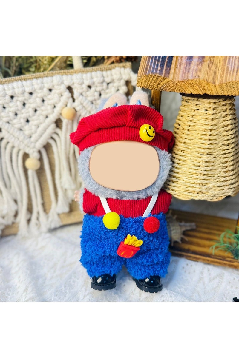 Classic Fast Food Crew Outfit - Costume Set for 17cm Dolls (Doll/Shoes Not Incl.) - Image 1