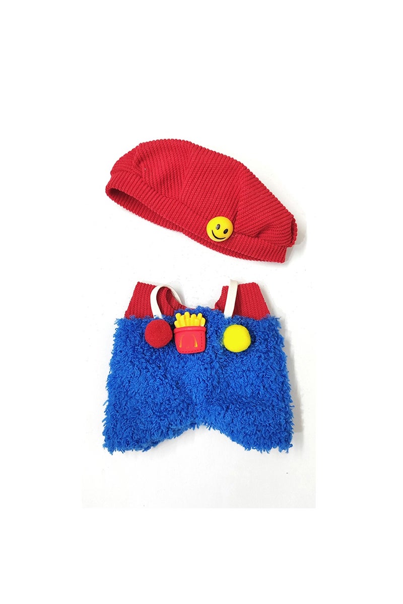 Classic Fast Food Crew Outfit - Costume Set for 17cm Dolls (Doll/Shoes Not Incl.) - Image 2