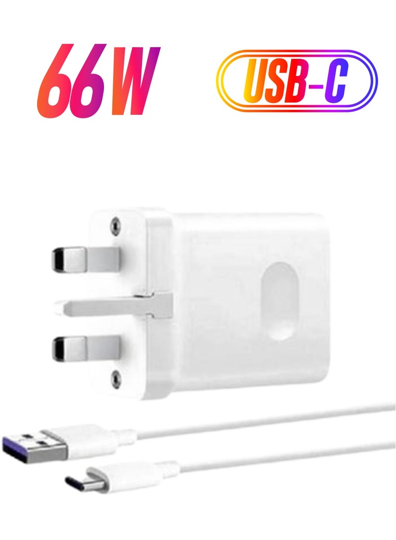 Fast Super Charging Adapter P20 P30 Pro Mate 9 20, (Max 40w) Quick Charge Version - Image 1