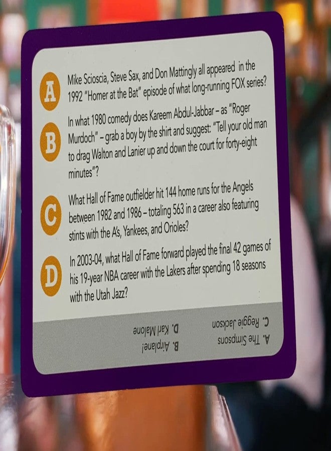 You Gotta Know لعبة معلومات رياضية عامة - يجب أن تعرف لوس أنجلوس - Image 5