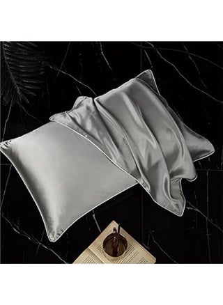 100% Mulberry Silk Pillowcase for Hair and Skin 19 Momme Natural Silk Pillowcases Soft Breathable Smooth Silk Pillow Cover 48cmX74cm(Silver 1PC) - pzsku/Z0ADFC55D29A6C663C76AZ/45/_/1660390397/9fa6b091-e749-4578-bf65-654417d7faff