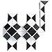 Mipartebo Magic Snake Cube Twist Puzzle 72 Wedges Large Size Twist Fidget Snake Toys Gift Party Favors for Kids Adults Teens Black - Image 2
