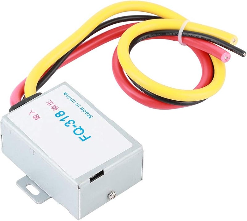 Red Car Audio Power Filter Stereo Noise Suppressor for 12V System - Image 1