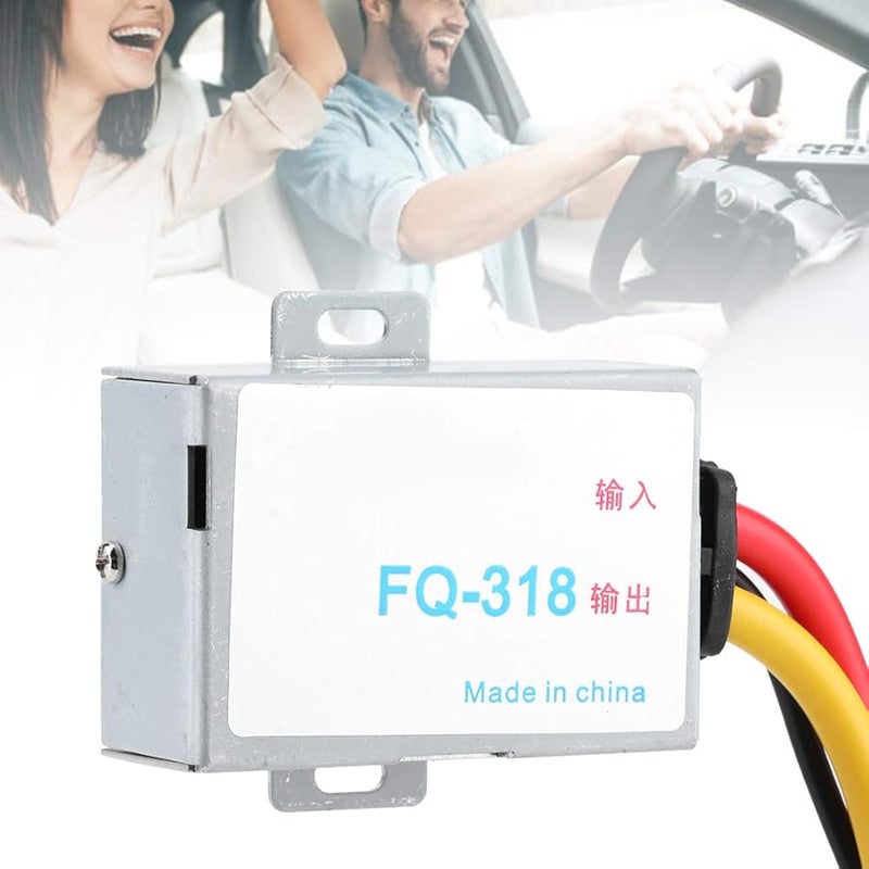 Red Car Audio Power Filter Stereo Noise Suppressor for 12V System - Image 4