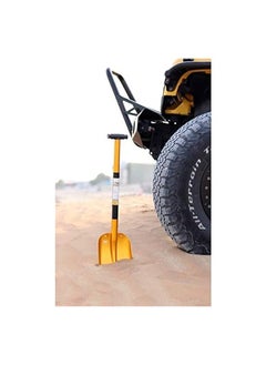 erorex Long Handle Extendable Aluminum Scoop Shovel, 24.8 in, extended to 32.3 in  - Image 3