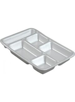 Modatools Plate Foam 5 Compartment Table D'hote 100 Piece Pack 7013 