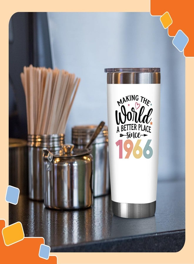 NewEleven 60th Birthday Gifts For Men Women - 1965 60th Birthday Decorations For Women - Turning 60-60 Year Old Gifts For Women, Mom, Wife - 20 Oz Tumbler - Image 4