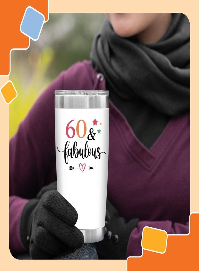 NewEleven 60th Birthday Gifts For Men Women - 1965 60th Birthday Decorations For Women - Turning 60-60 Year Old Gifts For Women, Mom, Wife - 20 Oz Tumbler - Image 5